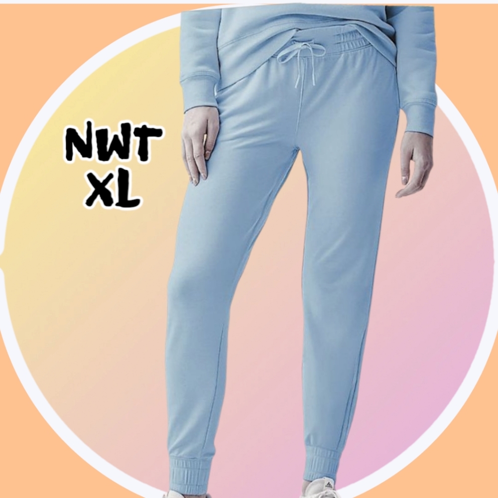 NWT Lightweight Tapered Leg Slim Fit French Terry Joggers XL